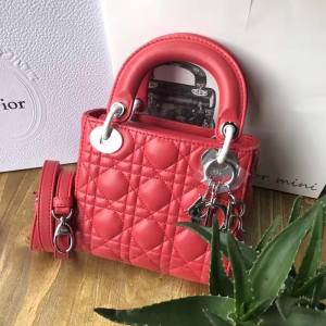 Dior�ϰ� Lady Dior ����ϰ´����� ���� ��ɫ��Ƥ Dior������ ����