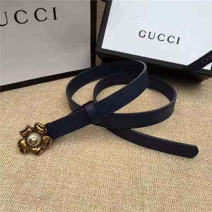 Gucci �¿� ԭ��ţƤ ɽ�軨�м�������˫G Ůʿ���� ����ɫ