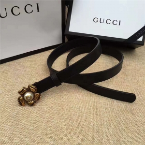 Gucci �¿� ԭ��ţƤ ɽ�軨�м�������˫G Ůʿ���� ��ɫ