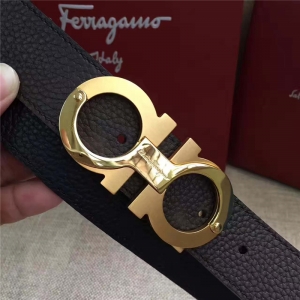 Salvatore Ferragamo ������ĽƤ�� ԭ���ع�����˫��ԭ��Ƥ ��װ���� ��ɫ