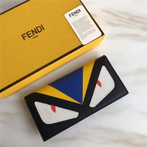 FENDI �ҵ� ˿ӡƴɫ����СţƤ����Ƥ�� �ڰ�ɫ