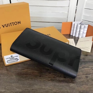 M60622 LV Supreme ����ϵ��������Brazza Ǯ�� LV��װ�� LVǮ�� ��ɫ