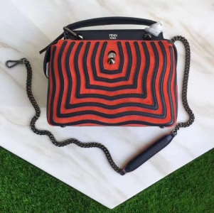 8785 FENDI �ҵ� СţƤʱװ��� ˮ���� ����б���� ��ɫ