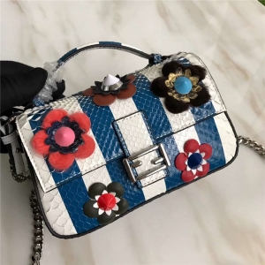 8765C FENDI DOUBLE MICRO BAGUETTE ˮ��Ƥ����Ƥ ����װ�� �����