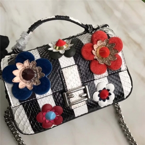 8765C FENDI DOUBLE MICRO BAGUETTE ˮ��Ƥ����Ƥ ����װ�� �����
