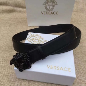 Versace ��˼�� 2017�¿�Ƥ�� ����ɯ��ͷ �⻬Ƥ ��ʿ���� ��ɫ