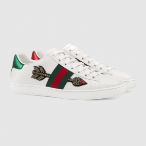 454551 GUCCI Aceϵ�� ˮ����ͷ�������� �Ͱ��˶�Ь ��ɫ