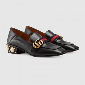 423559 GUCCI ˫Gװ�� Ƥ�� GG�����í�� �͸��ָ�Ь ��ɫ