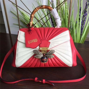 476531 GUCCI Queen Margaret ϵ�� 笷�Ƥ�� ����� ���ɫ