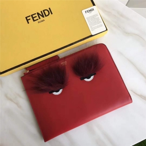 0363 FENDI �ҵ� ����СţƤ ë���۾� �������ð� ��ɫ