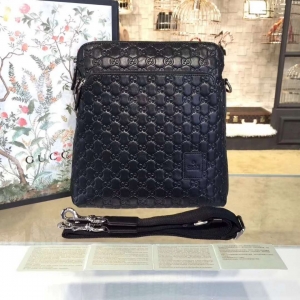 854364 GUCCI ����� ȫƤѹ�� ˫G�� б��� ��ɫ