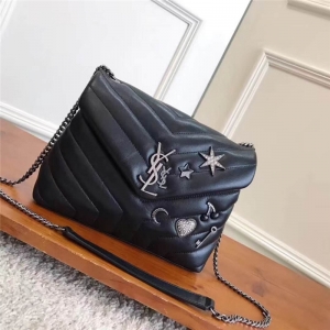 464676 YSLʥ���� MONOGRAM ���ǻ��� �ŷ�� ǰ���� ������ ��ɫ