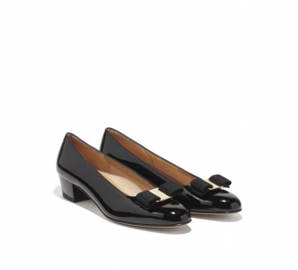 574572 Ferragamo������Ľ VARA �͸� ��Ƥ�߸�Ь ��ɫ