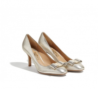 685267 Ferragamo������Ľ VARA ��Ƥ ������߸�Ь ��ɫ
