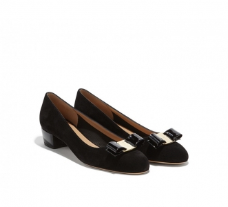 591974 Ferragamo������Ľ VARA �޲��и�Ь ��ƤЬ�� ��ɫ