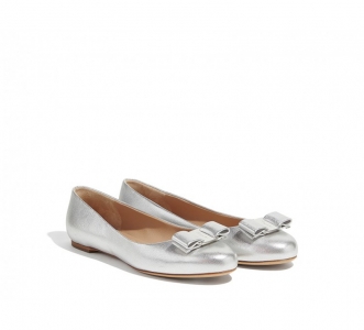 685205 Ferragamo�Ƹ���Ľ VARINA ɽ��Ƥ ������ƽ��Ь ��ɫ