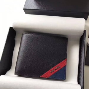 2MO513 Prada������ SaffianoƤ�� Ƕ��װ�� ��ɫƴ ˫�۶� ��ƴ��ƴ��