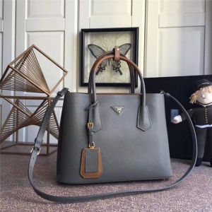 1BG775 Prada������ ˫�ֱ� �¿�ƴɫ ��������� ��ɫ