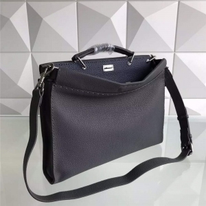 1516 Fendi PEEKABOO FIT����Ƥ ȫ�ֹ����� ��ʿ����� ���ɫ