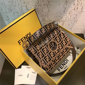 2821 Fendi ��֯װ�δ��� ˫F͹��ӡ����־ �����ִ� ��ɫ