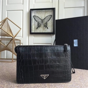 2VF001 Prada������ ������ţƤ ���� �������ð� ��ɫ����