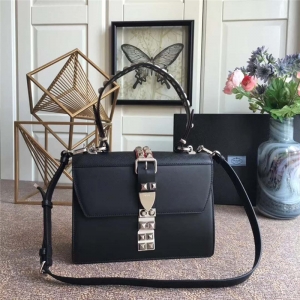 1BA179 PradaŮ�� ���������а�СţƤ í��Ƥ���ֱ� ��ɫ