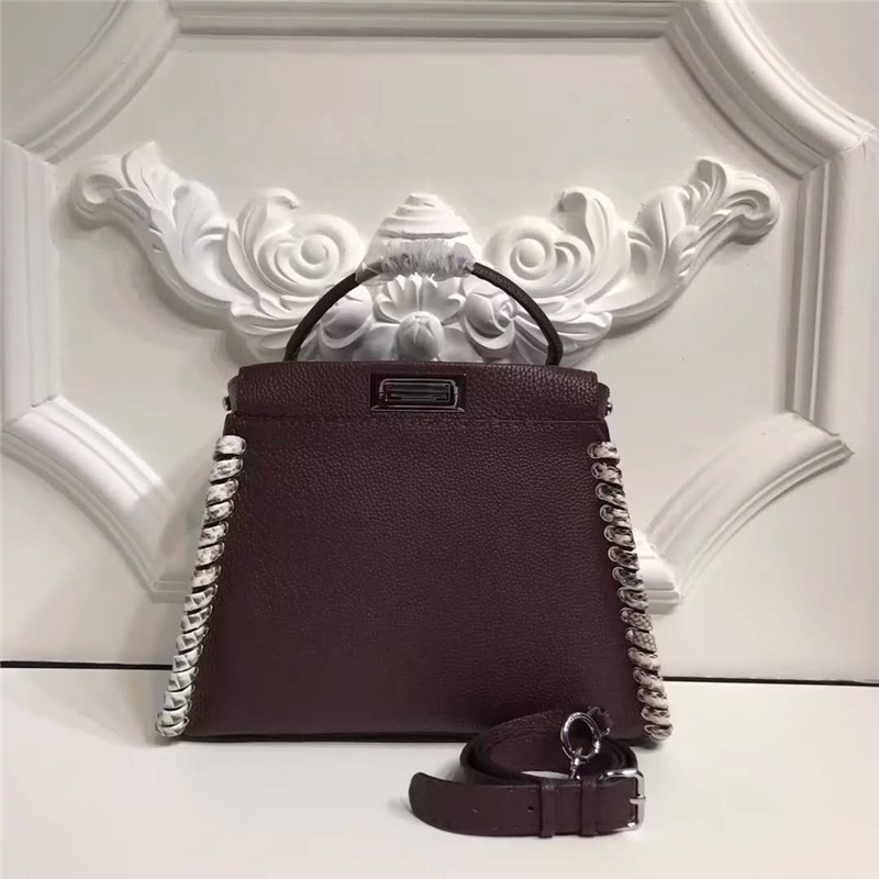3105AM FENDI�ҵ� ��Ե��Ƥ��֯װ�� ��֦��ţƤ����� �ƺ���Ұ�