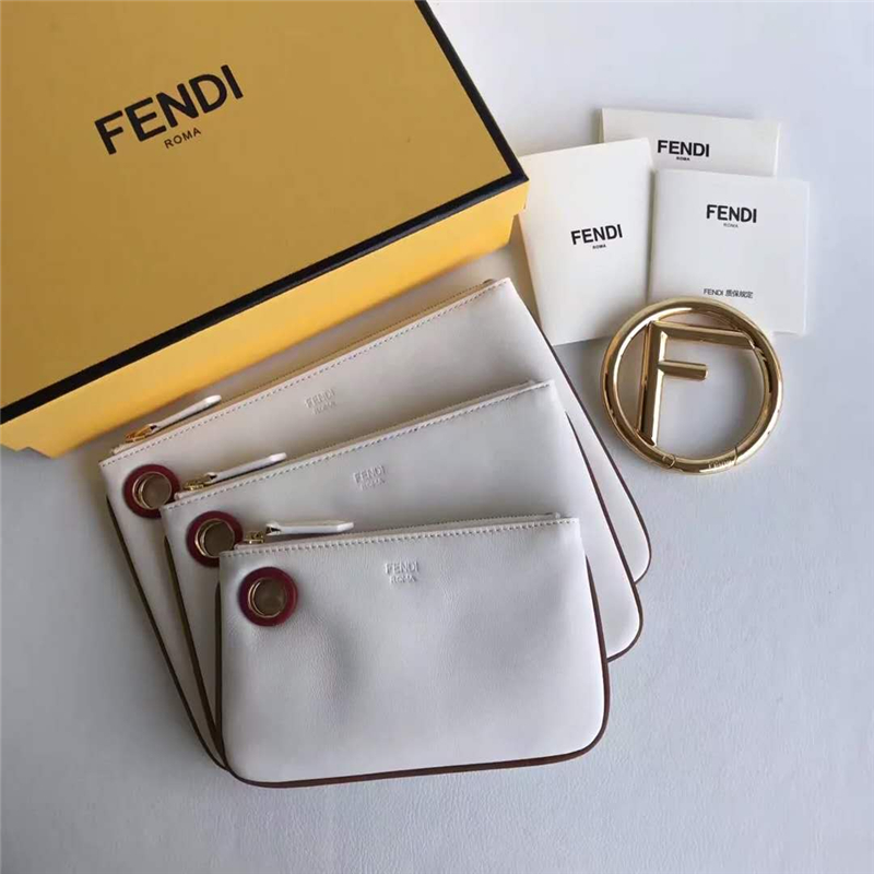 001 FENDI�ҵ� F IS FEND �������� СţƤ ���ð� ��ɫ
