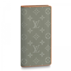 M63236 LV Brazza Ǯ�� LV Monogram Titanium��ɫ����Ǯ�� LV��װ��