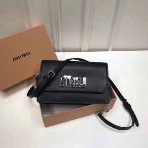 5BH077 MIUMIU ר���¿� ����ţƤ ���� ����ĸ ����С�� ��ɫ