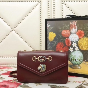 537241 Gucci �ﶬ Rajahϵ�� ��ͷ��ʯ ţƤ �����米�� ���ɫ