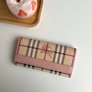 Burberry�ͱ��� ������ư��� ս��ӡ�� Ůʿ����Ǯ�� ���