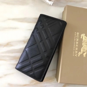 BurberryǮ�� �ͱ���Ǯ�� �ͱ��򳤿�Ǯ�� �ͱ���ţƤ�ְ� ��ɫ