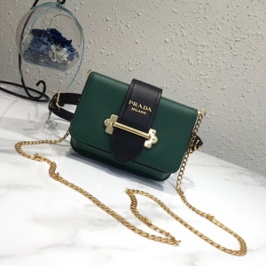 1BL004 Prada Cahier ר���¿� СţƤ �๦�ܰ� ���������� ��ɫ