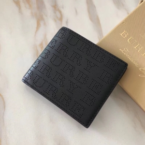Burberry�ͱ��� ������ʽ�ư� Ƥ�� ���۶̿�Ǯ�� ��ɫ