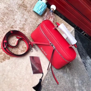 5BH122 MIUMIU���� ר�����¿� ��� ɽ��Ƥ ���ᵥ��� ��ɫ