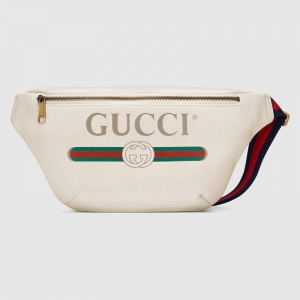 530412 Gucci��ʶ ����ӡ�� ֯��Ƥ�� ���� ��ɫ