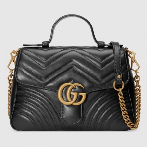 498110 Gucci�ų� GG Marmontϵ��С������� ��ɫ