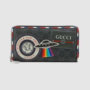 496342 GucciǮ�� Night Courrierϵ�� �߼����췫�� ȫ����ʽǮ�� ��ɫ
