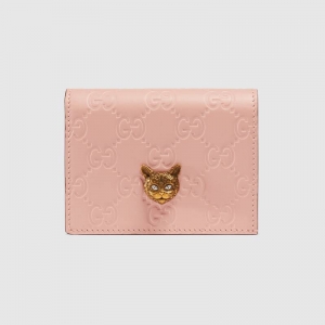 548057 Gucci Signatureϵ�� ѹӡƤ�� èͷͼ�� �ųۿ��� ��ɫ