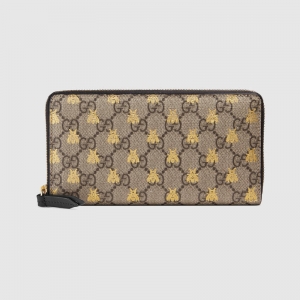 410102 Gucci �ų�Ǯ�� �۷�ͼ�� �߼����췫�� ȫ����ʽǮ�� ǳ��ɫ