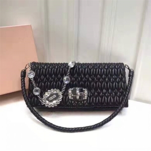 5BD233 MiuMiu ר����Ʒ ��ʯ������ MiuMiu�ְ� MiuMiu������ ��ɫ