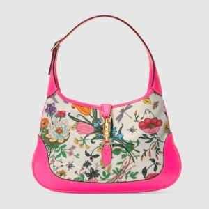 550152 GucciŮ�� Jackieϵ�� Gucci������ ����ӡ�� �к� �ų�Բ�װ� ��ɫ