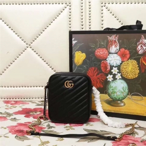 550155 GucciŮ�� �ų۰��� Gucciб�� Marmontϵ�� СţƤ���� ��ɫ