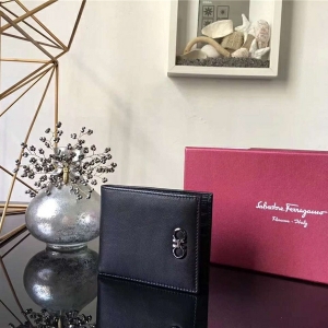 660417 Ferragamo�Ƹ���Ľ ����ţƤ ���� �̿��п�Ǯ�� ��ɫ