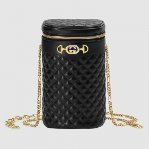 572298 0YKNX 1000 Gucci笷�Ƥ������ GucciԲͲ�� ��ɫ