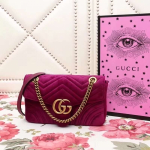 443947 GucciŮ�� GG Marmontϵ�� ����� С�� �ų������� Gucciб��� õ��ɫ