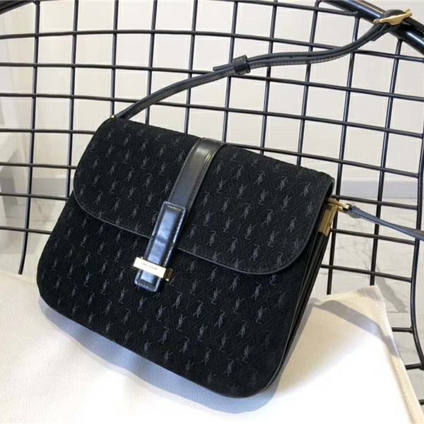 568604 YSL Monogram All Over ĥɰƤ ʥ������� YSL����� ��ɫ