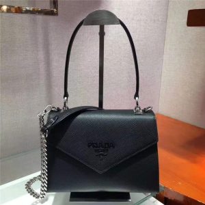 1BA186 Prada MonochromeŮ�� SaffianoƤ�� ���� �����������ִ� ��ɫ