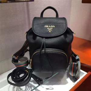 1BZ035 PradaŮ�� ¹Ƥ��ţƤ �������Ǽ米�� ������˫��� ��ɫ